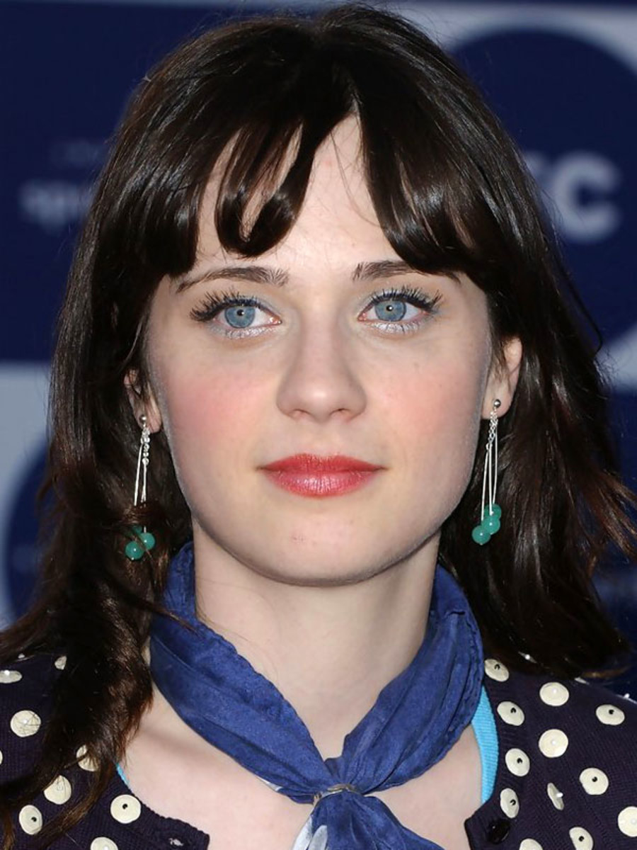 Zooey Deschanel, Before and After - Beautyeditor