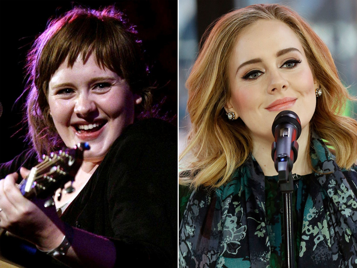 Adele, Before and After - Beautyeditor